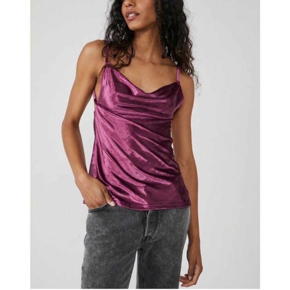 Free People Purple Camisole